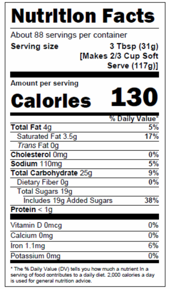 Nutrition Facts